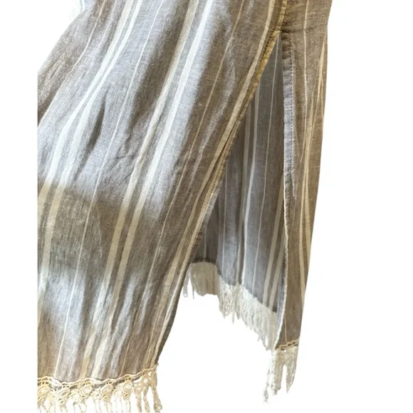 Zara Gray Pleated Sheath Midi Dress - Picture 7 of 9